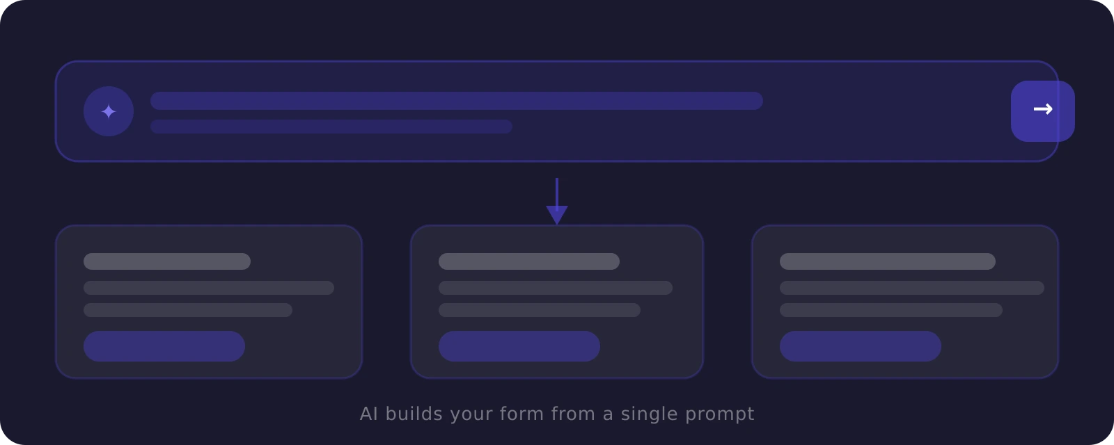 Build with AI or drag-and-drop