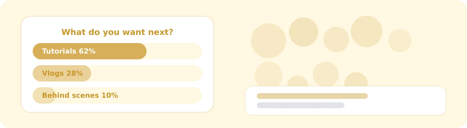 Creators use case visual